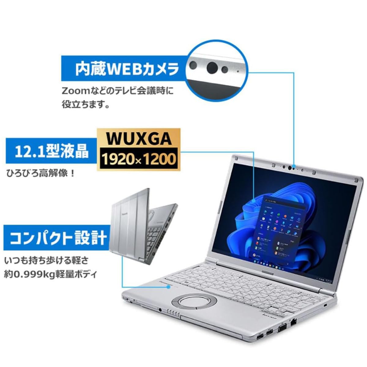 Amazon.co.jp: 【整備済み品】MS office 2021搭載 超軽量 薄型ノートPC